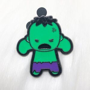 🔮 5/$25 Disney Marvel Kawaii Art Collection‎ Hulk Pin